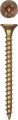 ЗУБР СУ-Ж, 80 х 5.0 мм, желтый цинк, 100 шт (0,6 кг.), универсальный саморез (4-300391-50-080) 00029349