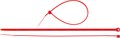 ЗУБР КС-К1, 3.6 x 200 мм, нейлон РА66, 100 шт, красные, кабельные стяжки, Профессионал (309040-36-200) 00030253