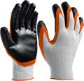 STAYER EXPERT-2, L-XL, х/б перчатки с двойным латексным обливом, повышенная износостойкость (11409-XL) 00030654