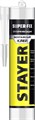 STAYER SUPER FIX, 280 мл, белый, суперсильный монтажный клей, Professional (41323) 00030780