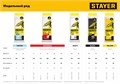 STAYER White, белые, 11 х 200 мм, 40 шт, клеевые стержни, Professional (2-06821-W-S40) 00030846