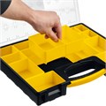 STAYER ROCKET-19, 420 x 330 x 50 мм, (16.5″), пластиковый органайзер с 19 съемными лотками (2-38032) 00031282