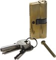ЗУБР 60 мм, цвет латунь, 5-PIN, тип ключ-ключ, цилиндровый механизм (52101-60-1) 00031555