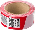 STAYER MAXTape, 50 мм, 150 м, красно-белая, сигнальная лента (12241-50-150) 00031615