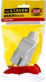STAYER MAXElectro, белая, 16 А/220 В, 1300 Вт, прямая вилка (55160-W) 00032417