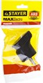 STAYER MAXElectro, черная, 16 А/220 В, 1300 Вт, угловая вилка (55161-B) 00032418