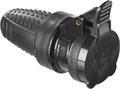 ЗУБР IP44, 16 A/220 В, обрезиненная розетка, Профессионал (55187-B) 00032439