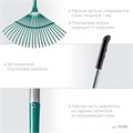 GRINDA PR-40 ALU, 440 х 250 х 1630 мм, 22 плоских зубца, алюминиевый черенок, веерные грабли, PROLine (39586) 000187063