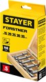 STAYER Forstner, 5 шт: 15-20-25-30-35 мм, набор сверл Форстнера по дереву, ДСП (29985-H5) 000247408