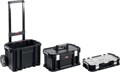 KETER SMART ROLLING, 564 х 373 х 700 мм, (22″), набор пластиковый ящик-тележка + ящик для инструментов + ящик органайзер (38390-22) 0002073123