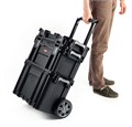 KETER SMART ROLLING, 564 х 373 х 700 мм, (22″), набор пластиковый ящик-тележка + ящик для инструментов + ящик органайзер (38390-22) 0002073123