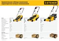 STEHER 1700 Вт, ш/с 38 cм, сетевая газонокосилка (LM-38-1700) 0002113996