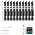 KRAFTOOL Impact PZ2, 50 мм, 10 шт, ударные биты (26193-2-50-S10) 0002179229