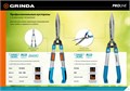 GRINDA FH-800T, длина 630 - 800 мм, кованые лезвия, телескопический, алюминиевые рукоятки, кусторез, PROLine (423790) 0002184078