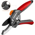 GRINDA G-24, 200 мм, с двухкомпонентными рукоятками, контактный секатор (423124) 0002184223