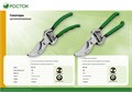 РОСТОК PC-19, 200 мм, углеродистая сталь, ст45, цельнокованый, с овальными рукоятками, плоскостной секатор (423006) 0002184267