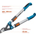 GRINDA F-900T, 650 - 900 мм, кованые лезвия, алюминиевые ручки, телескопический, плоскостной сучкорез, PROLine (424510) 0002184291