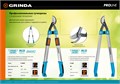 GRINDA F-650, 650 мм, высокоуглеродистая сталь, кованые лезвия, алюминиевые рукоятки, плоскостной сучкорез, PROLine (424511) 0002184292