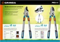 GRINDA TX-980A, 645 - 885 мм, кованные лезвия, храповый механизм, телескопический, контактный сучкорез, PROLine (424513) 0002184294