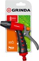 GRINDA T-R, плавная регулировка, курок сзади, пластиковый с TPR, поливочный пистолет (8-427186) 0002277844