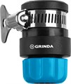 GRINDA TCC-34, диаметр 3/4″, с металлическим хомутом, для шланга, быстросъемный соединитель, PROLine (8-426335) 0002278088