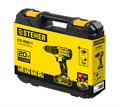 STEHER V1, 20 В, 40 Н·м, 1 АКБ (2 А·ч), дрель-шуруповерт, кейс (CD-200-1) 0002454942