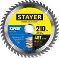 STAYER Expert, 210 x 32/30 мм, 48Т, точный рез, пильный диск по дереву (3682-210-32-48) 0003192970