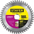 STAYER Laminate, 180 x 30/20 мм, 56Т, аккуратный рез, пильный диск по ламинату (3684-180-30-56) 0003334722