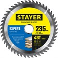 STAYER Expert, 235 x 32/30 мм, 48Т, точный рез, пильный диск по дереву (3682-235-32-48) 0004353643