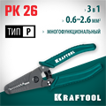 KRAFTOOL PK-26, 0.6 - 2.6 мм, многофункциональный стриппер (22660-15) 0004645727