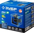ЗУБР КРЕСТ 3D, лазерный нивелир, Профессионал (34909) 0004854158