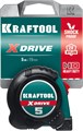 KRAFTOOL X-Drive, 5 м х 19 мм, рулетка (34122-05-19) 0005135351