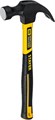 STAYER Fiberglass, 680 г, с фиберглассовой рукояткой, столярный молоток-гвоздодёр, Professional (2026) 0005257911