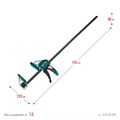 KRAFTOOL Extrem 900/95, пистолетная струбцина (32228-90) 0005327928
