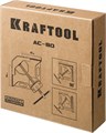 KRAFTOOL AC-80, глубина зажима 70 мм, мощная алюминиевая угловая струбцина (32202) 0006404356