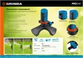GRINDA RX-2, с шестерённой передачей, пластиковый, на подставке, стационарный распылитель, PROLine (429303) 0007208000