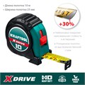 KRAFTOOL X-Drive, 10 м х 25 мм, рулетка (34122-10) 0008132135