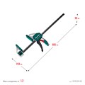 KRAFTOOL Extrem 450/95, пистолетная струбцина (32228-45) 0008158135