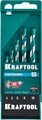KRAFTOOL Keramo, 5 шт: 4-5-6-8-10 мм набор сверл по керамограниту с твердосплавной пластиной (29175-H5) 0008247111
