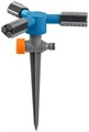 GRINDA RR-P, 75 м, 2 полив, 3 сопла, на пике, ударопрочный пластик, круговой распылитель, PROLine (40341) 0008303590