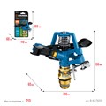 GRINDA RB-H, латунная, с внешней резьбой 1/2″, головка для импульсного распылителя, PROLine (8-427650) 0008303648