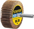 STAYER d 50 x 20 мм, P320, на шпильке d 6 мм, круг шлифовальный лепестковый (36607-320) 0008646300