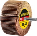 STAYER d 80 x 40 мм, P60, на шпильке d 6 мм, круг шлифовальный лепестковый (36609-060) 0008646303
