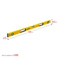 STAYER LEADER, 1500 мм, усиленный профиль, уровень с поворотным глазком (3466-150) 0008840851