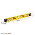 STAYER I-Bar 180˚, 600 мм, двутавровый, уровень с поворотным глазком (3470-060) 0008840857