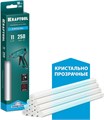 KRAFTOOL Cristal, 11 х 250 мм, 10 шт, кристально прозрачные, клеевые стержни (06846-10) 0009053698