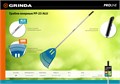 GRINDA PP-23 ALU, 500 х 50 х 1680 мм, 23 зубца, алюминиевый черенок, пластиковые, веерные грабли, PROLine (421811) 0009237820