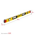 STAYER PRO STABIL, 800 мм, усиленный профиль, уровень с поворотным глазком, Professional (3471-080) 0009944342