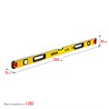 STAYER PRO STABIL, 2000 мм, усиленный профиль, уровень с поворотным глазком, Professional (3471-200) 0009944350