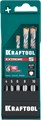 KRAFTOOL Extreme, 5 шт: 4-5-6-8-10 мм, трехгранный хвостовик, набор сверл по бетону (29166-H5) 00010202661